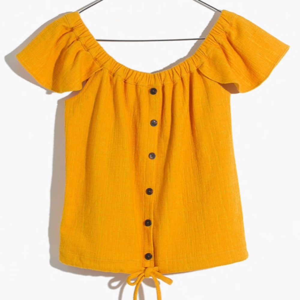 Madewell Off-the-Shoulder Top